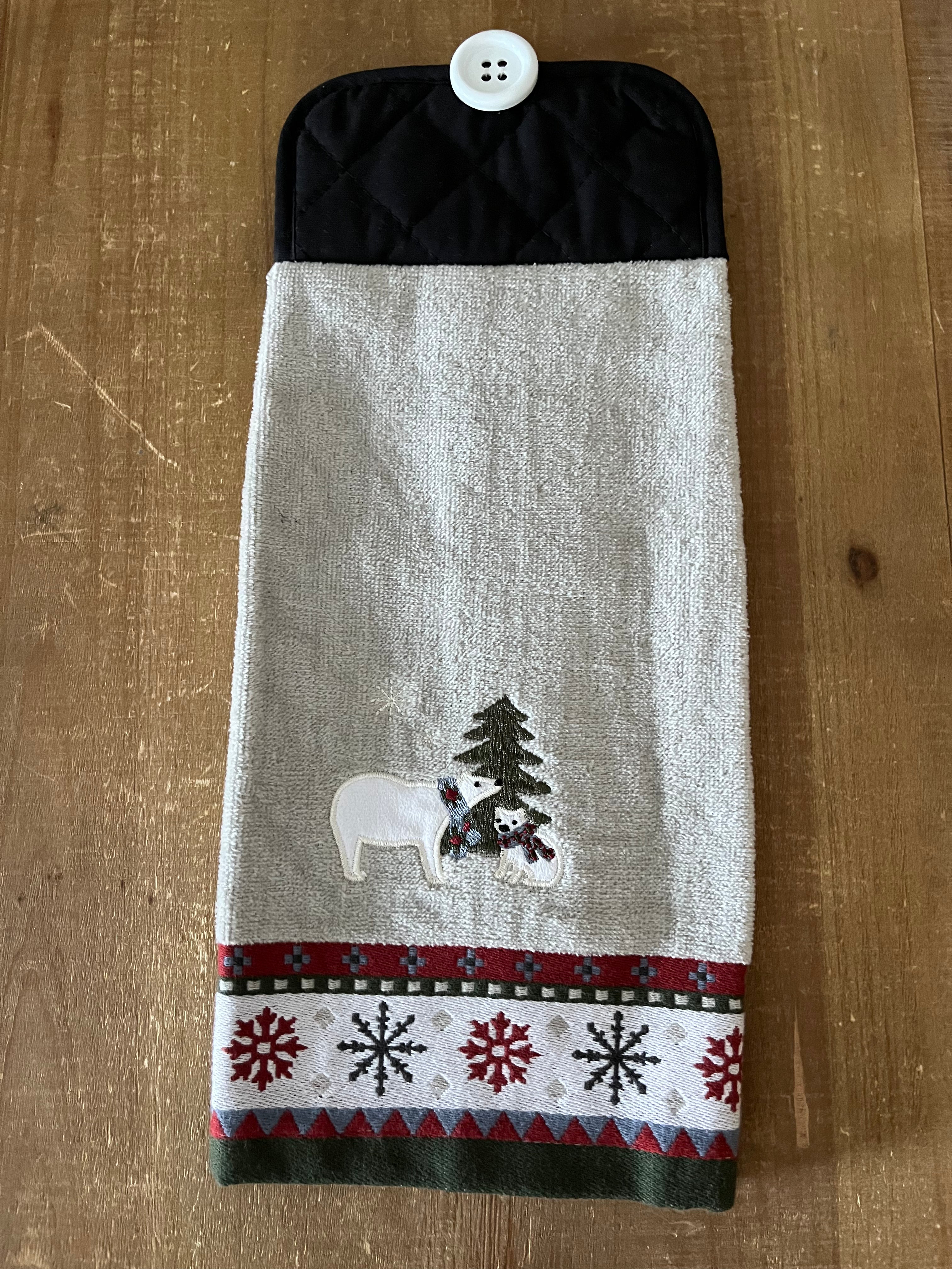 Polar Bear Hand Towel