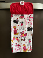 Valentine Dogs Hand Towel