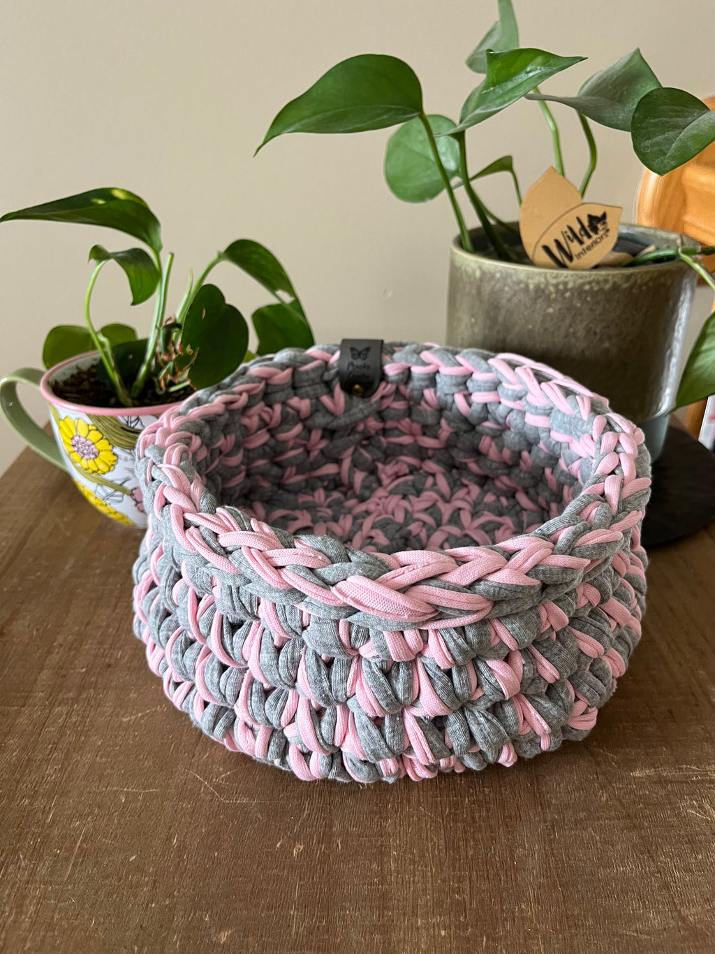 San Francisco Crocheted Storage Basket