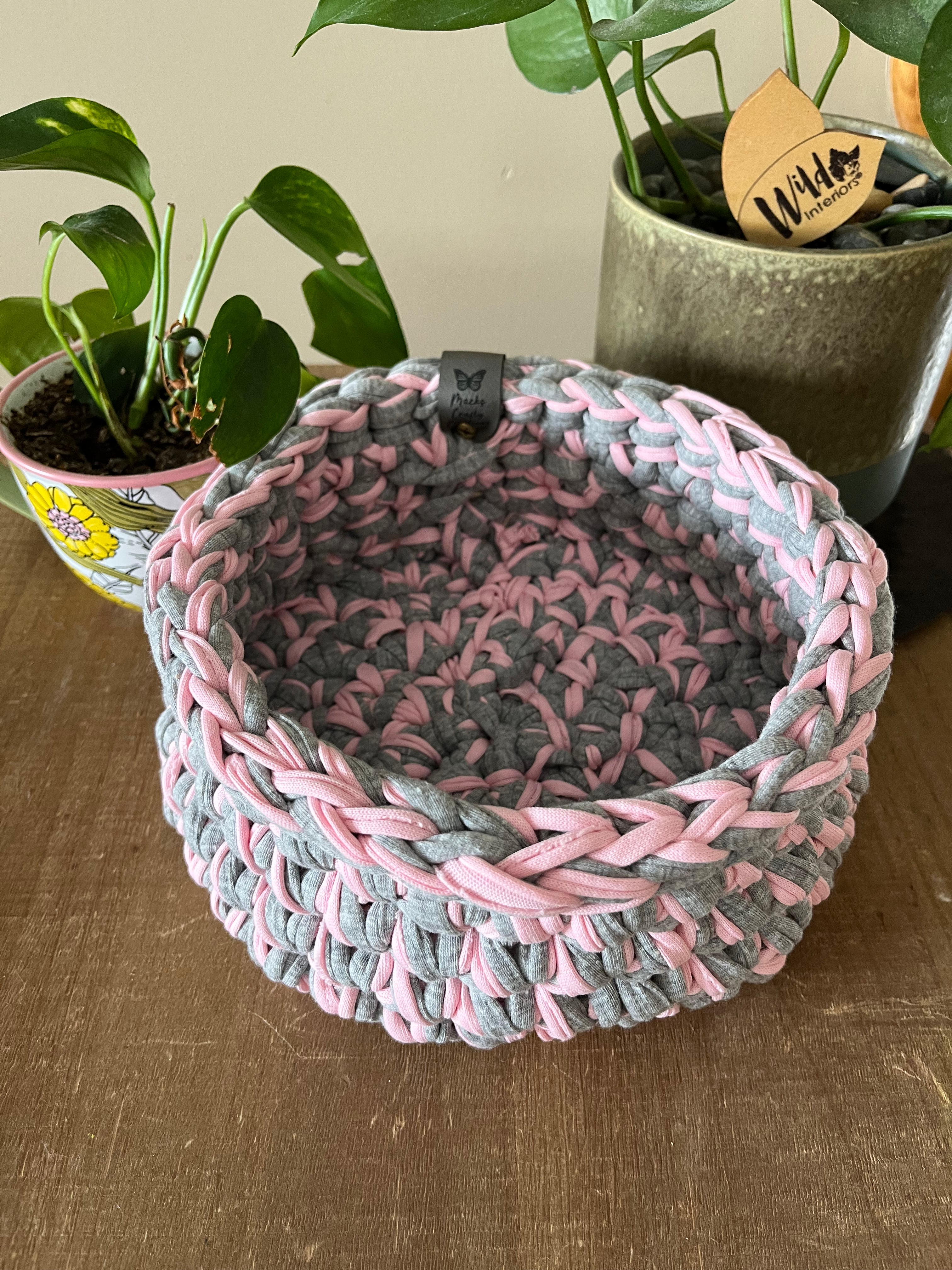 San Francisco Crocheted Storage Basket