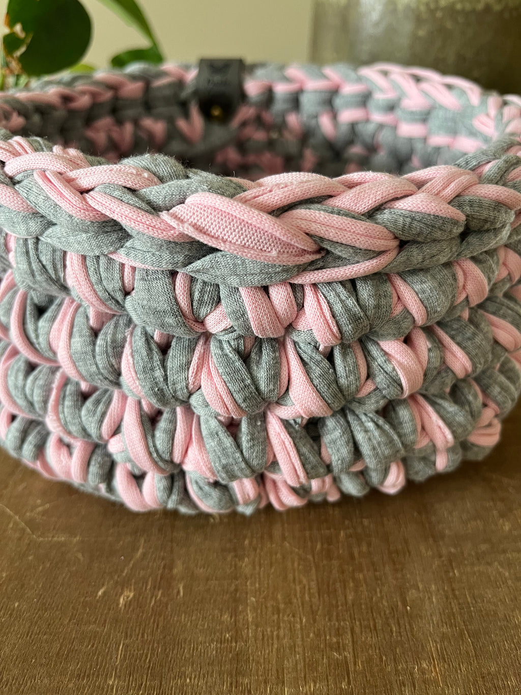 San Francisco Crocheted Storage Basket