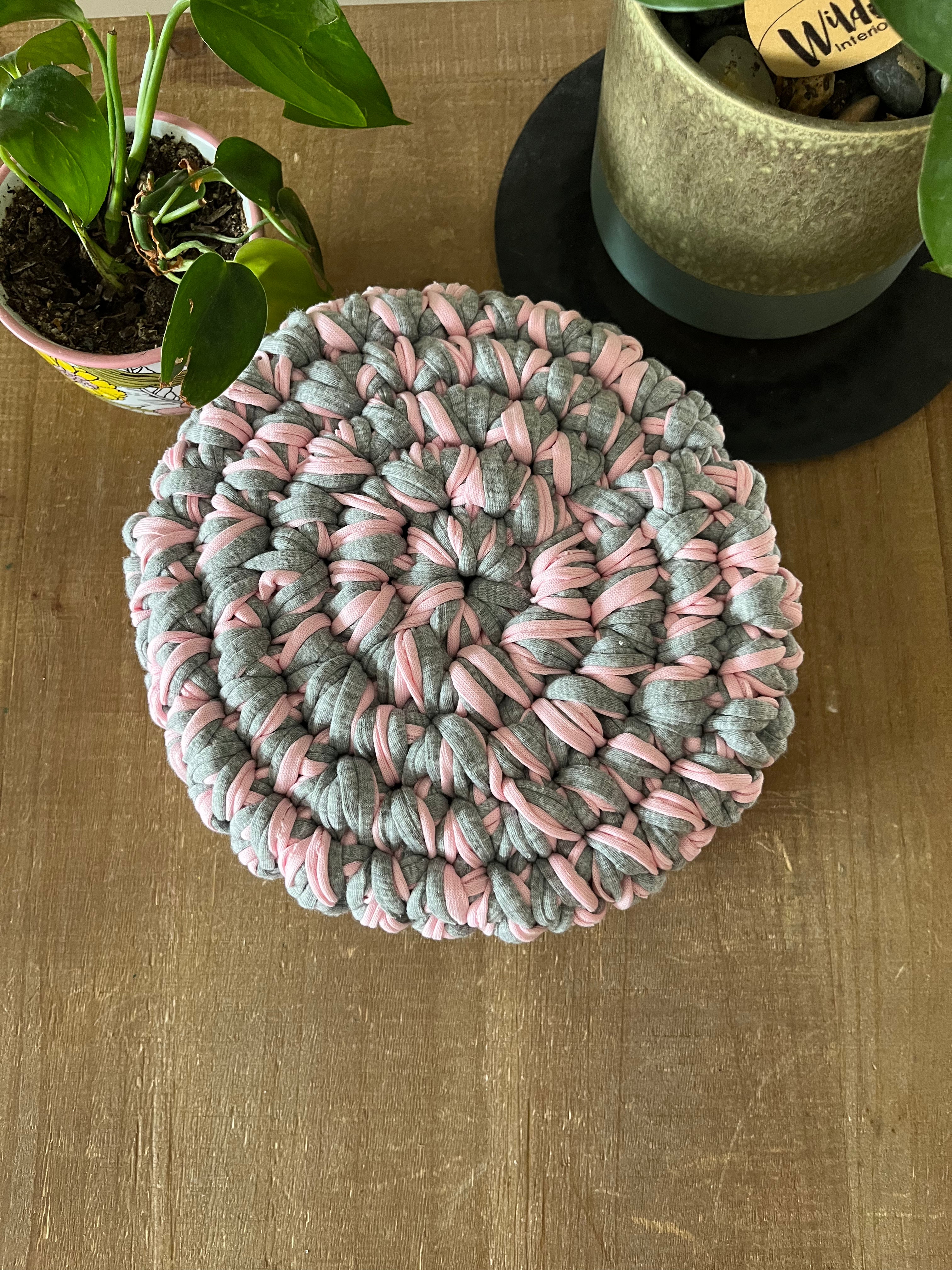 San Francisco Crocheted Storage Basket