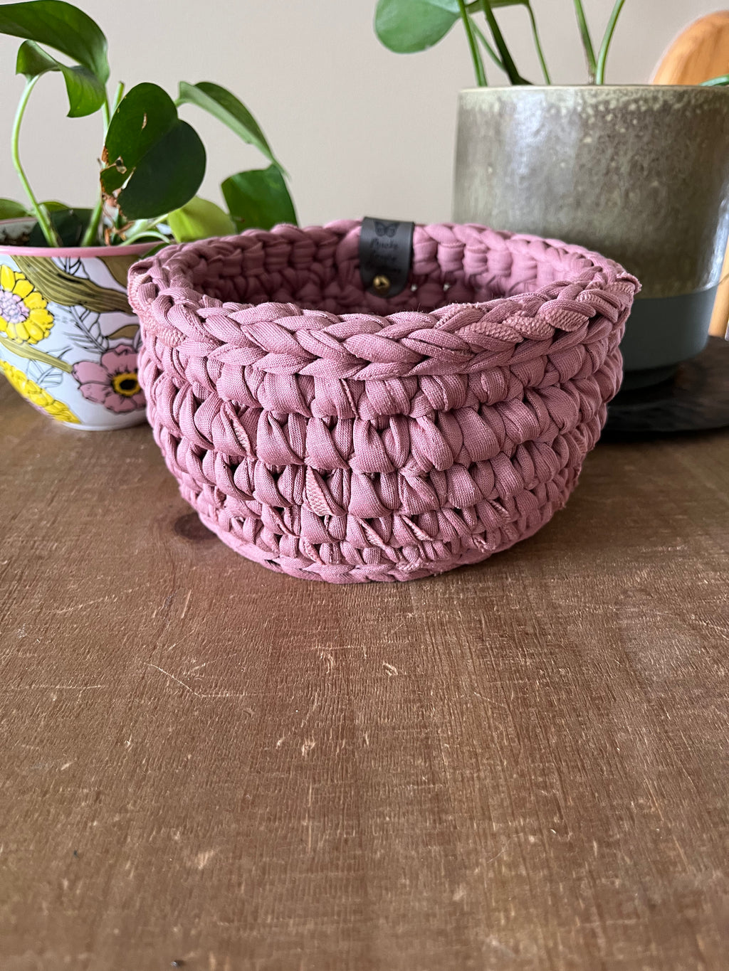 Venice Crocheted Storage Basket