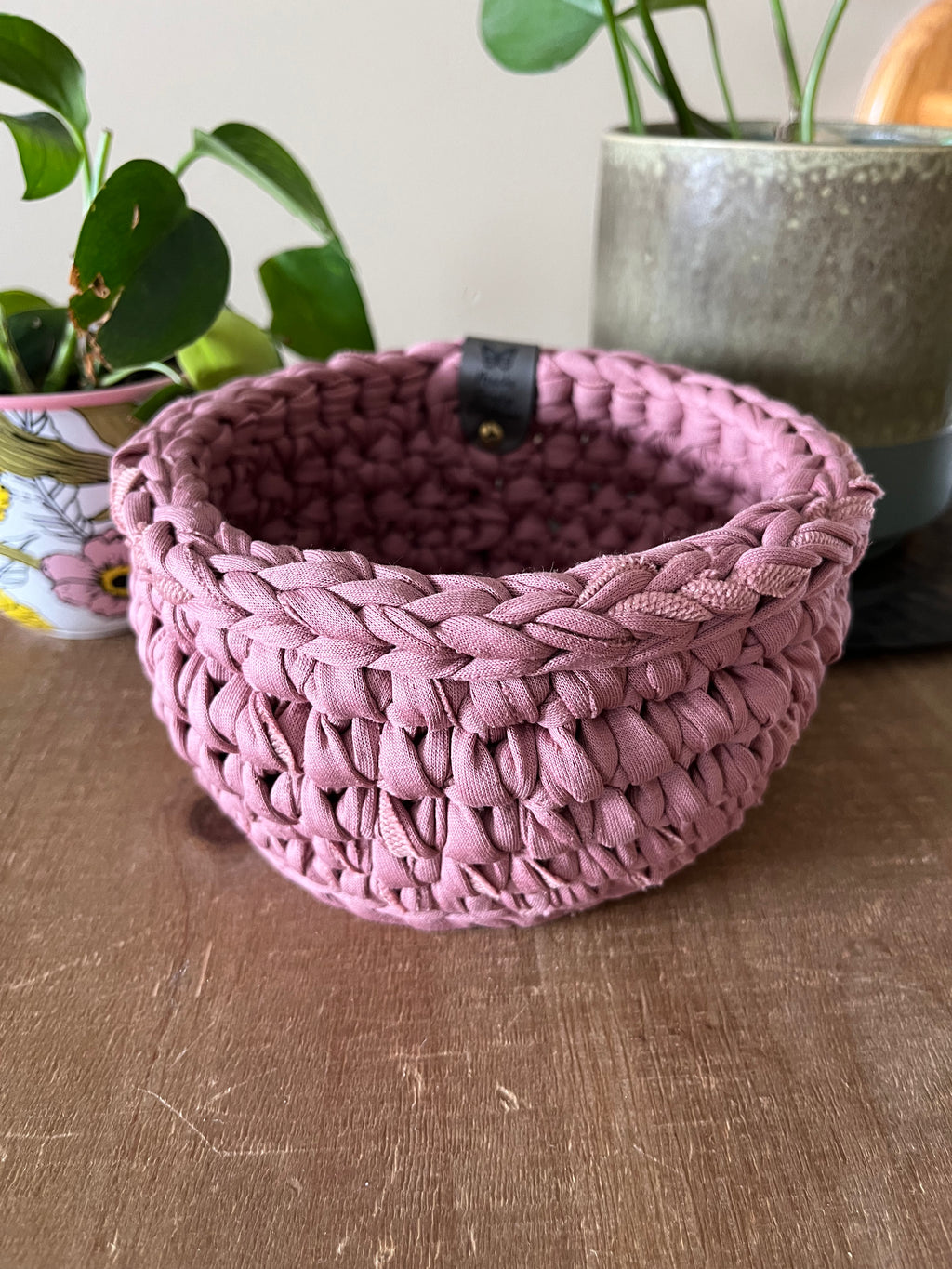 Venice Crocheted Storage Basket
