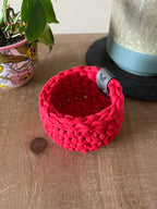 Paris Crocheted Nesting Storage Basket Set