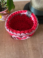 Paris Crocheted Nesting Storage Basket Set