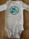 Heartfelt Turtle Baby Bodysuit