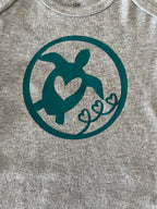 Heartfelt Turtle Baby Bodysuit