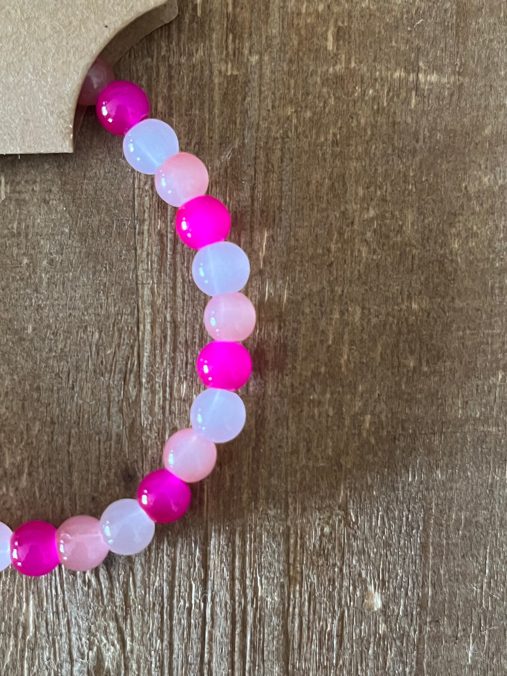 Pink Valentines Bracelet