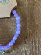 Purple Flower Bracelet