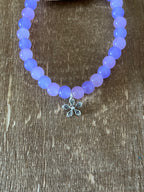Purple Flower Bracelet