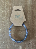 Gray Ink Patterned Bracelet