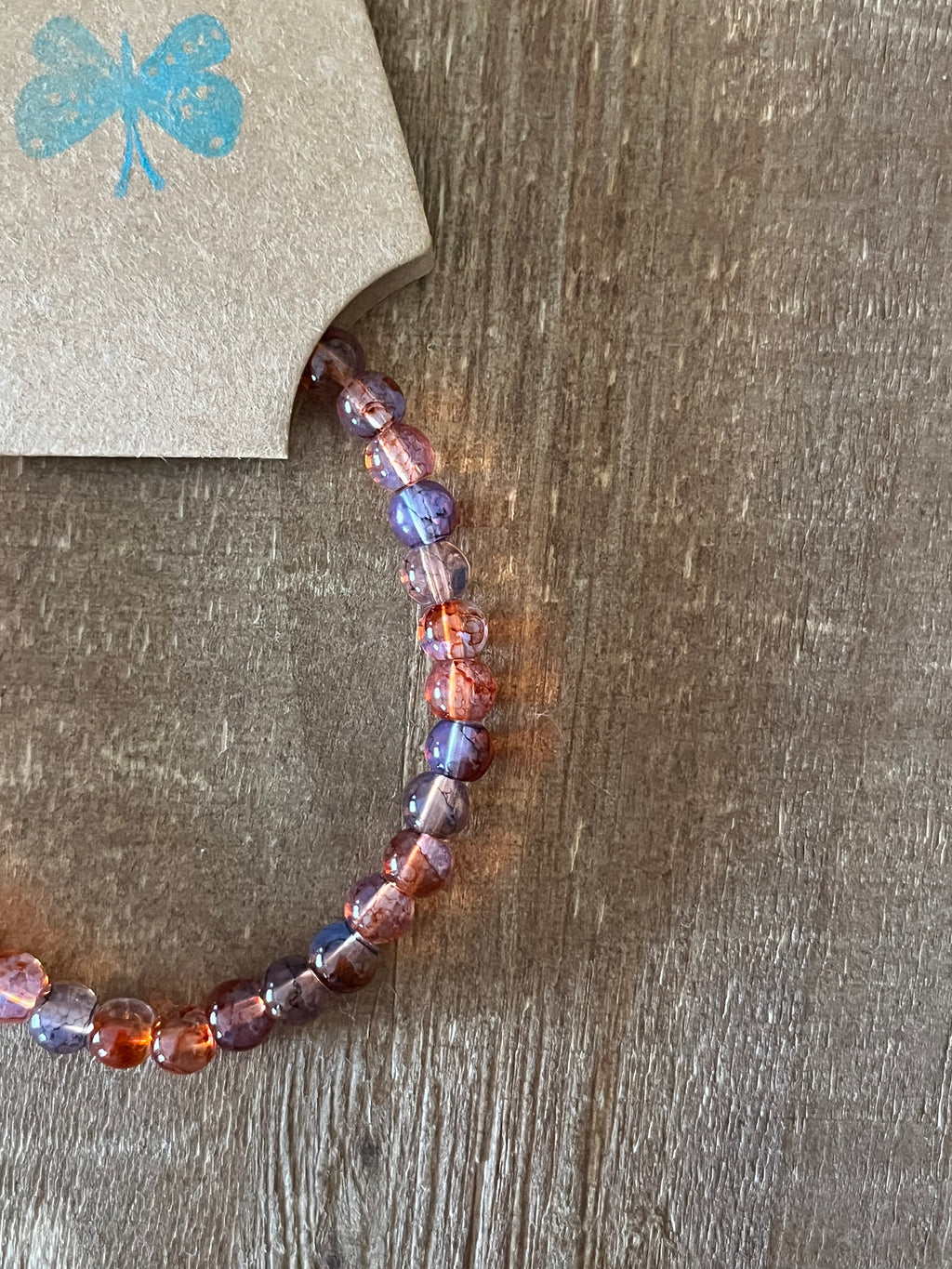 Valentines Ink Patterned Bracelet