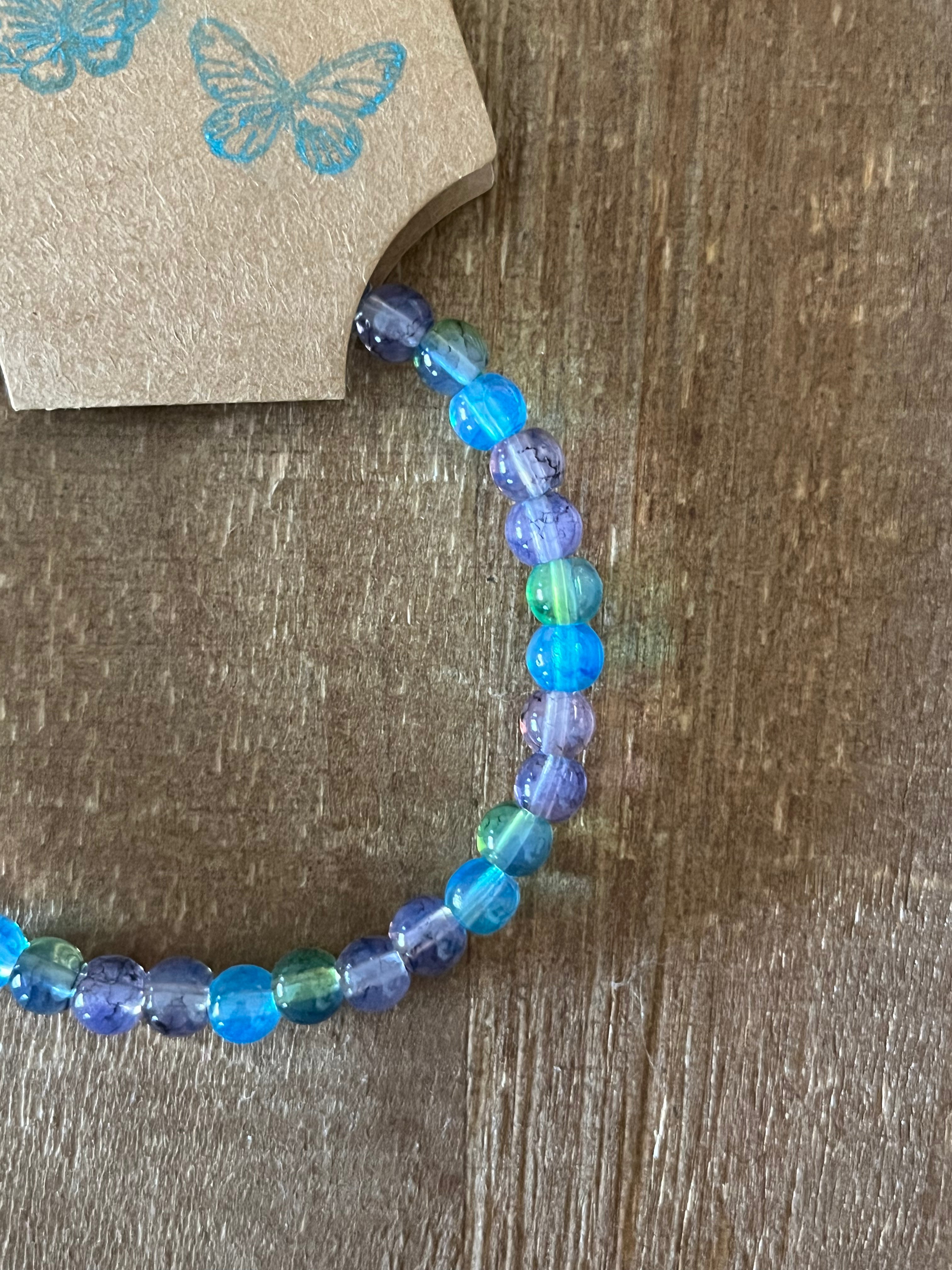 Northern Lights Ink Patterned Bracelet