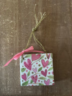 Heart Square Ornaments