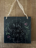 Mr and Mrs Wall Hanging