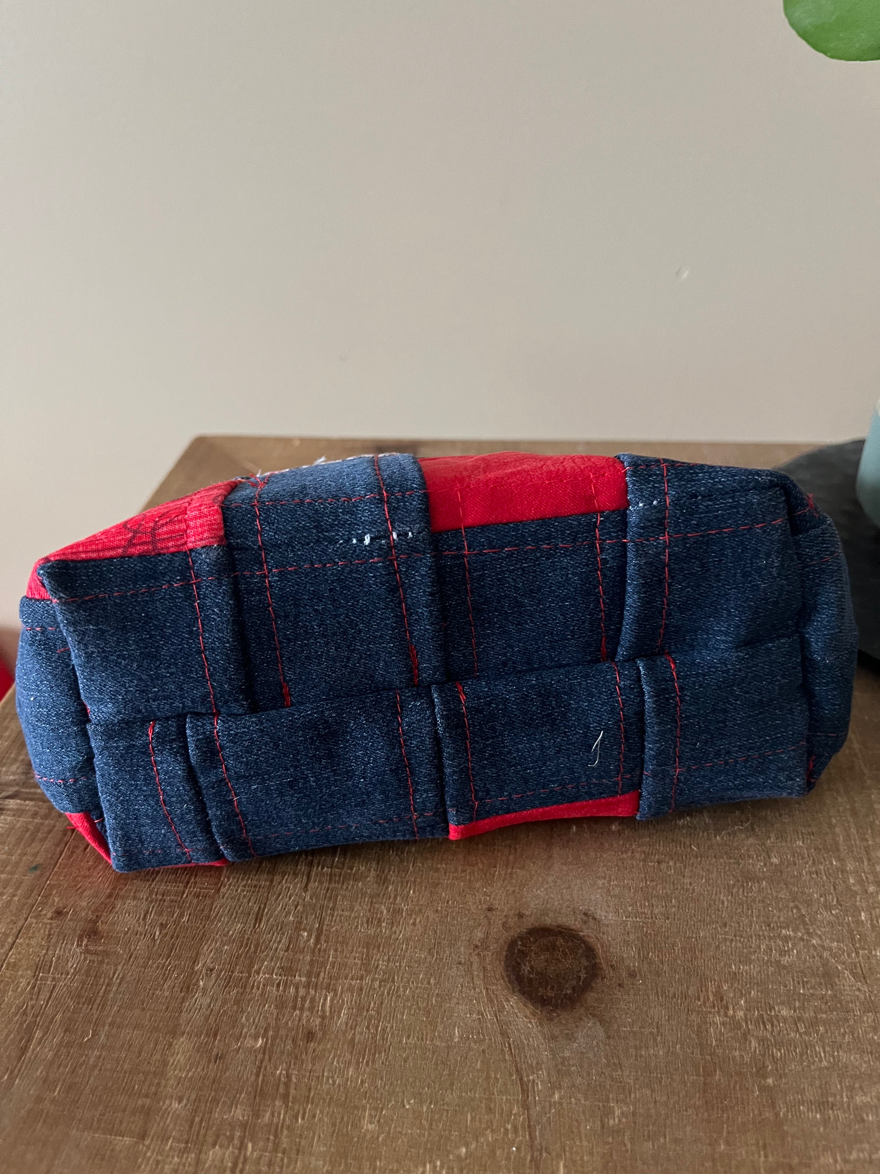 Quinn: Patchwork Cosmetic Bag