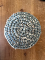 Nordic Fjord Crocheted Storage Basket