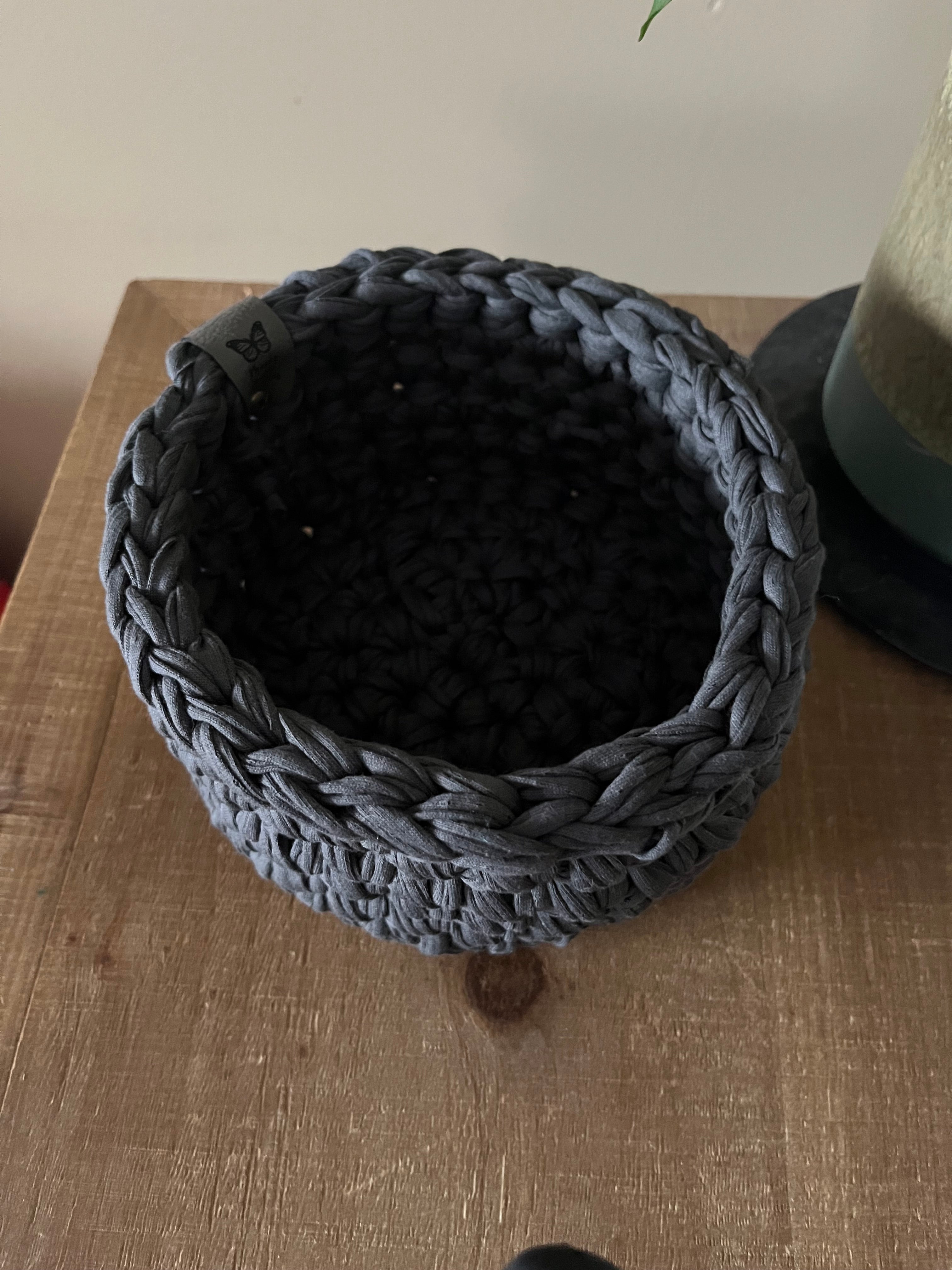Kīlauea: Crocheted Storage Basket