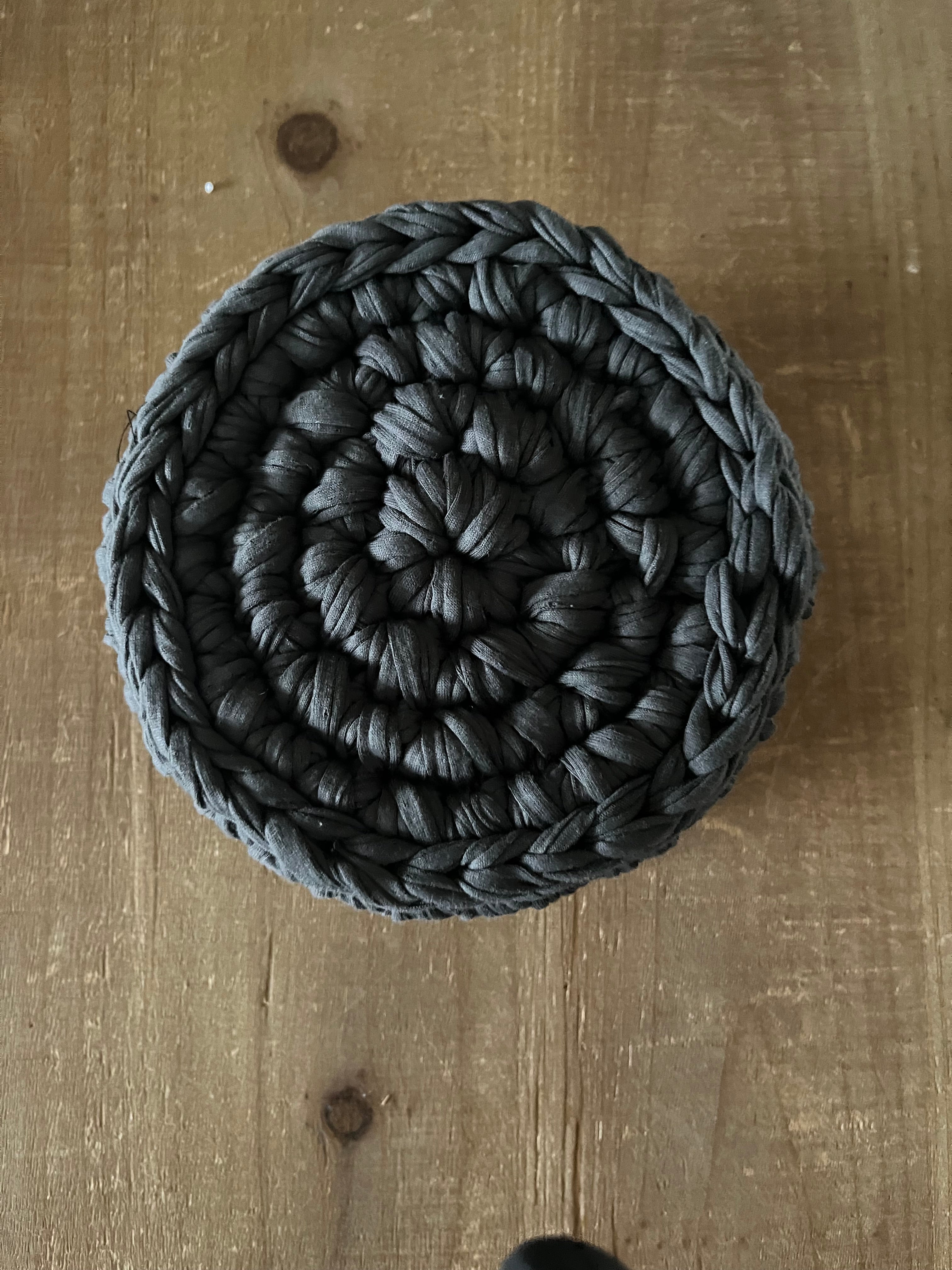Kīlauea: Crocheted Storage Basket