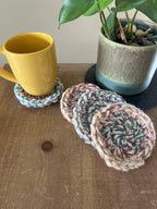 Milan Crocheted Coaster Set