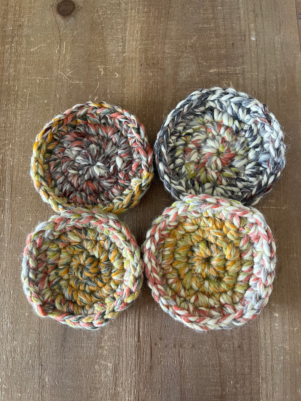 Verona Crocheted Coaster Set