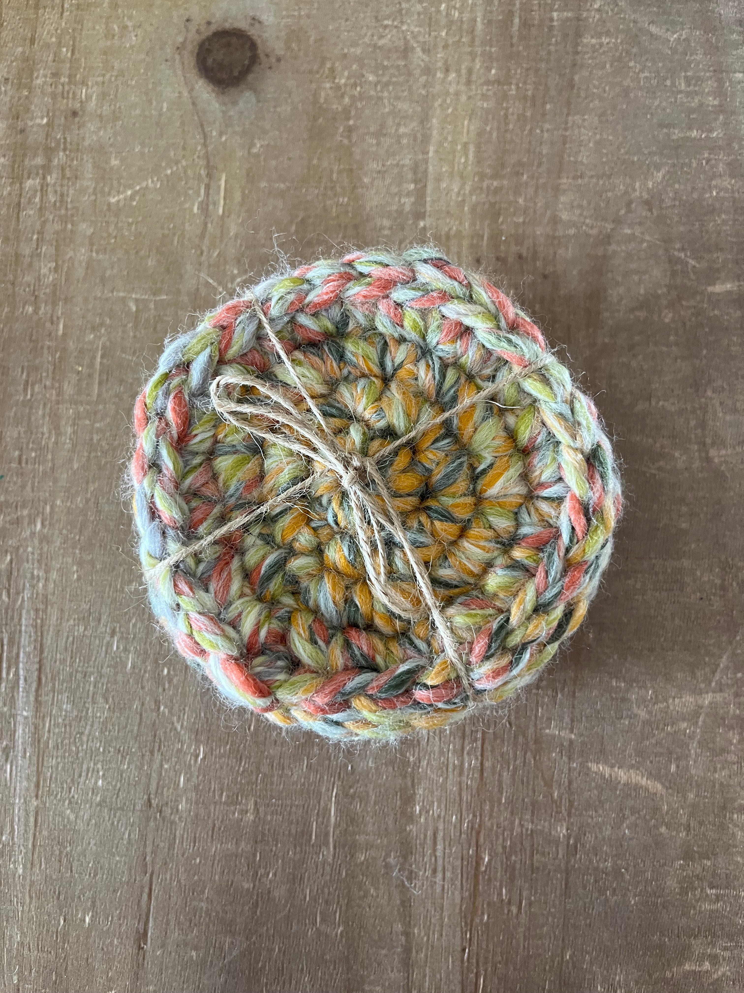 Verona Crocheted Coaster Set