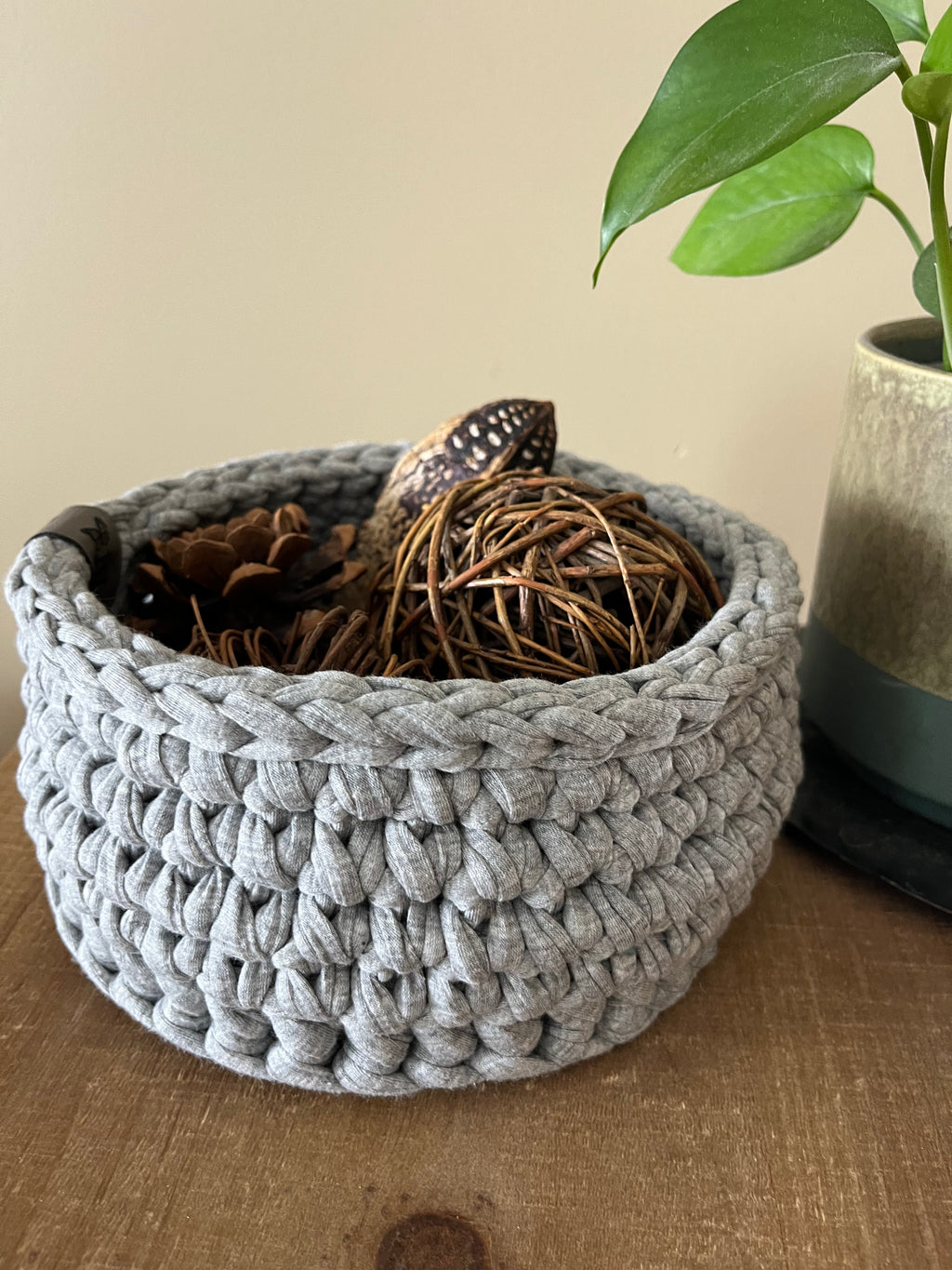 Manhattan: Crocheted Storage Basket