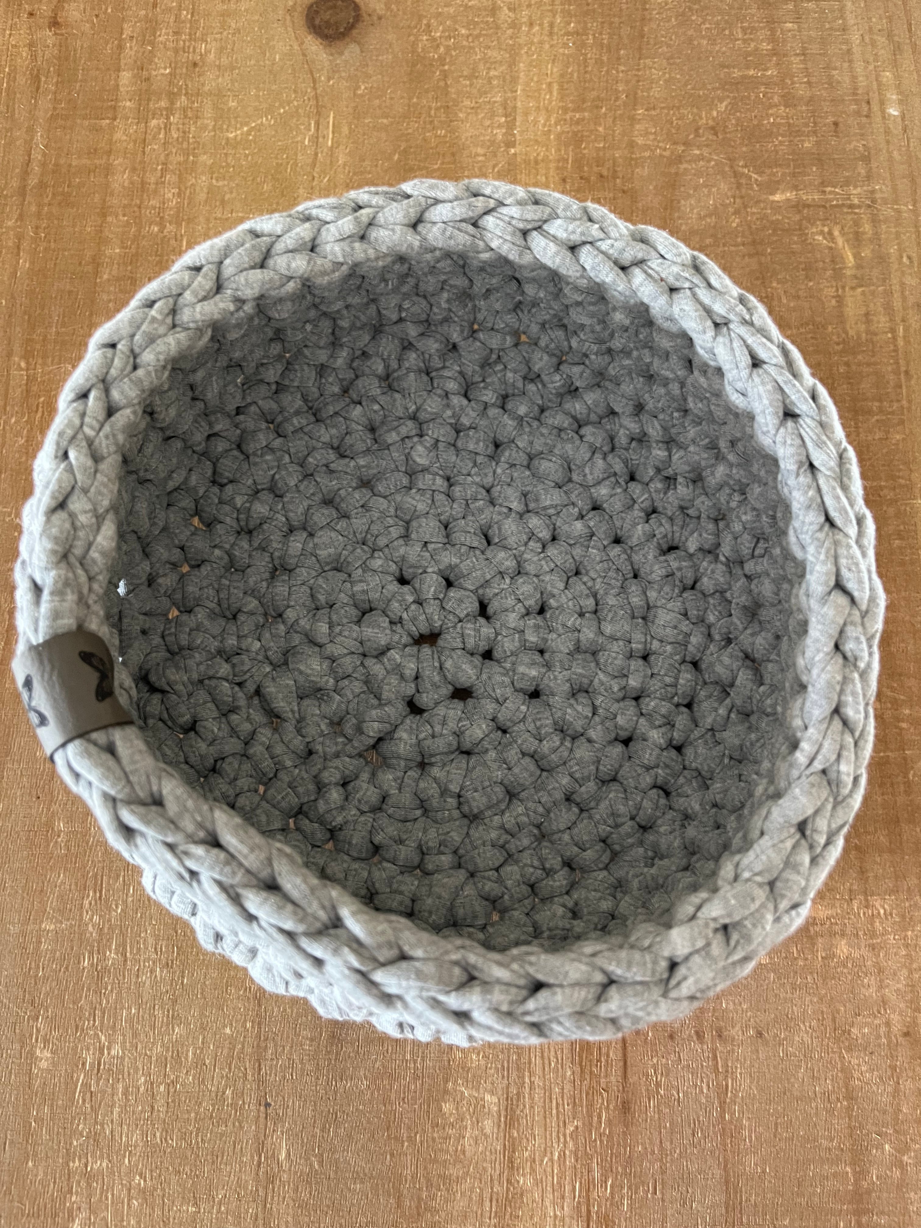 Manhattan: Crocheted Storage Basket