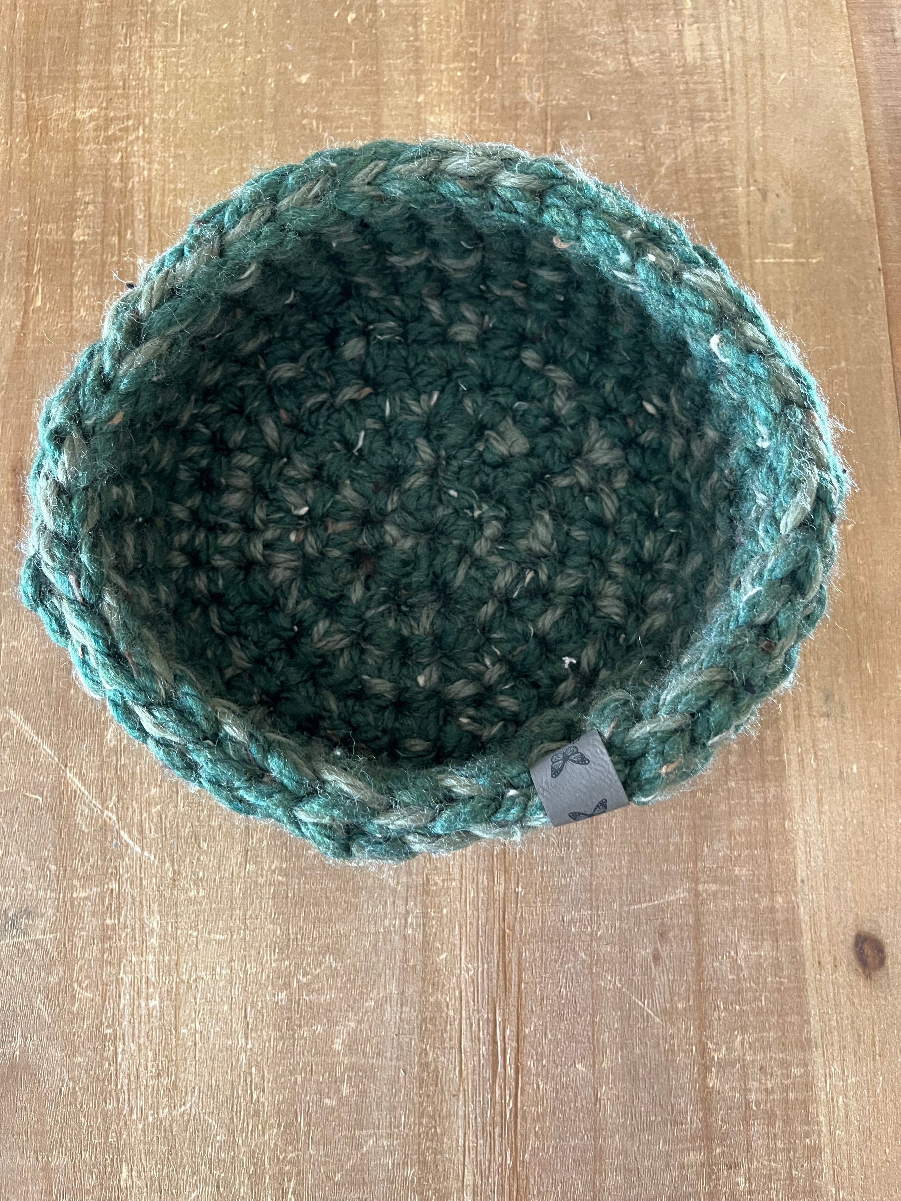 North Cascades: Crocheted Storage Basket
