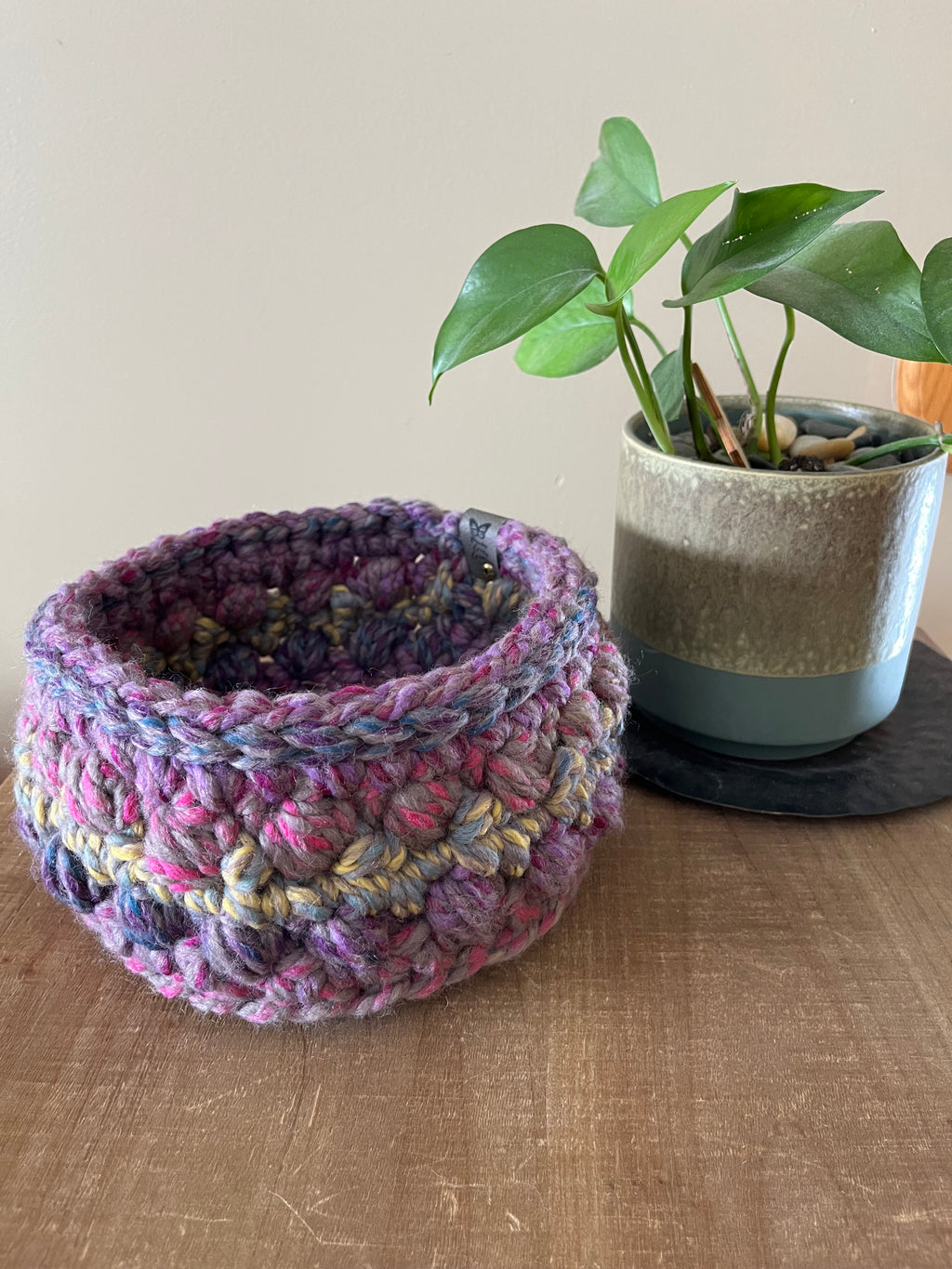 Provence: Crocheted Storage Baskets