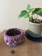 Provence: Crocheted Storage Baskets