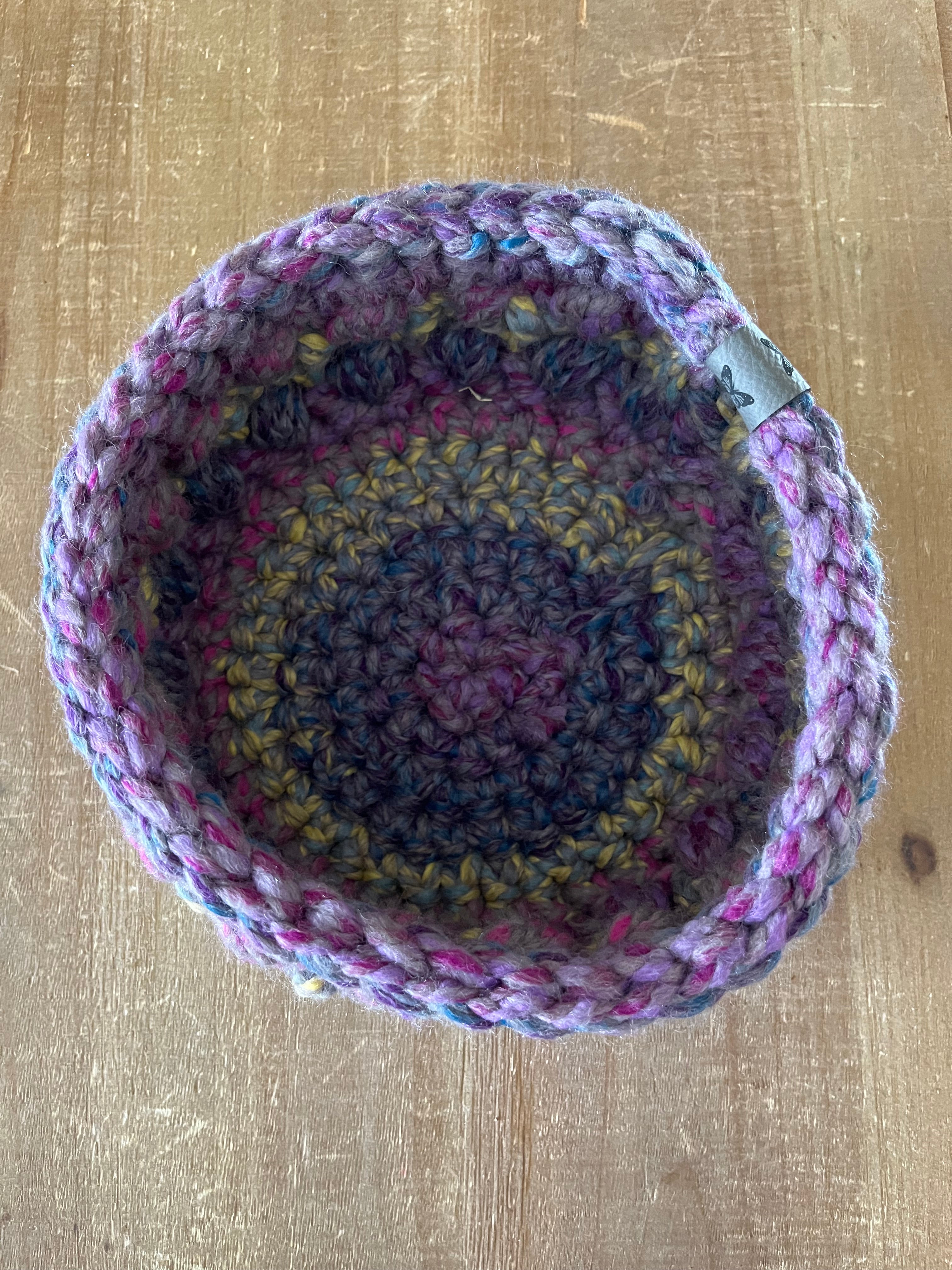 Provence: Crocheted Storage Baskets