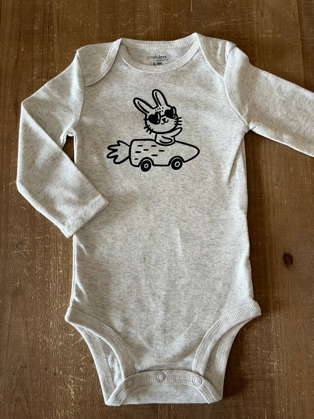 Cool Bunny Baby Bodysuit