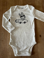 Cool Bunny Baby Bodysuit