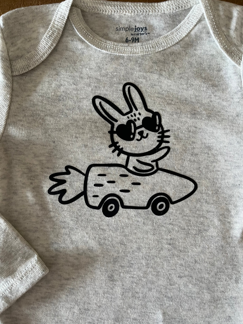 Cool Bunny Baby Bodysuit