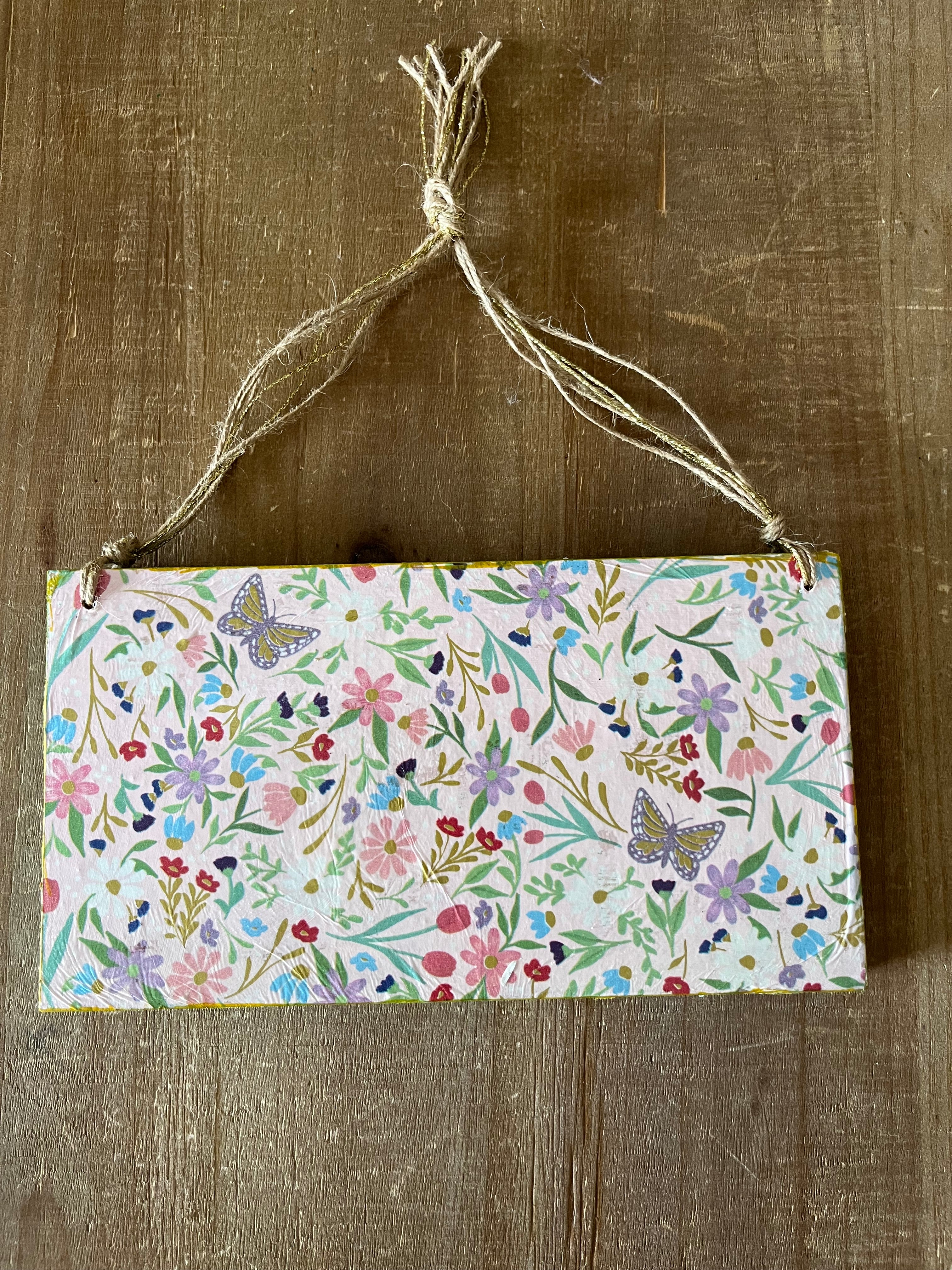 The Earth Laughs in Flowers Wall Hanging