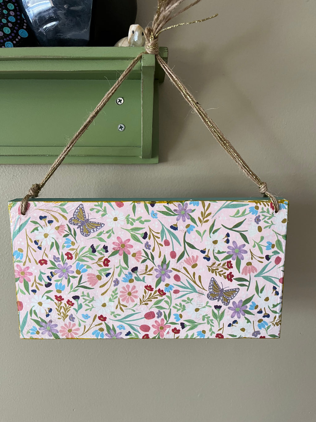 The Earth Laughs in Flowers Wall Hanging