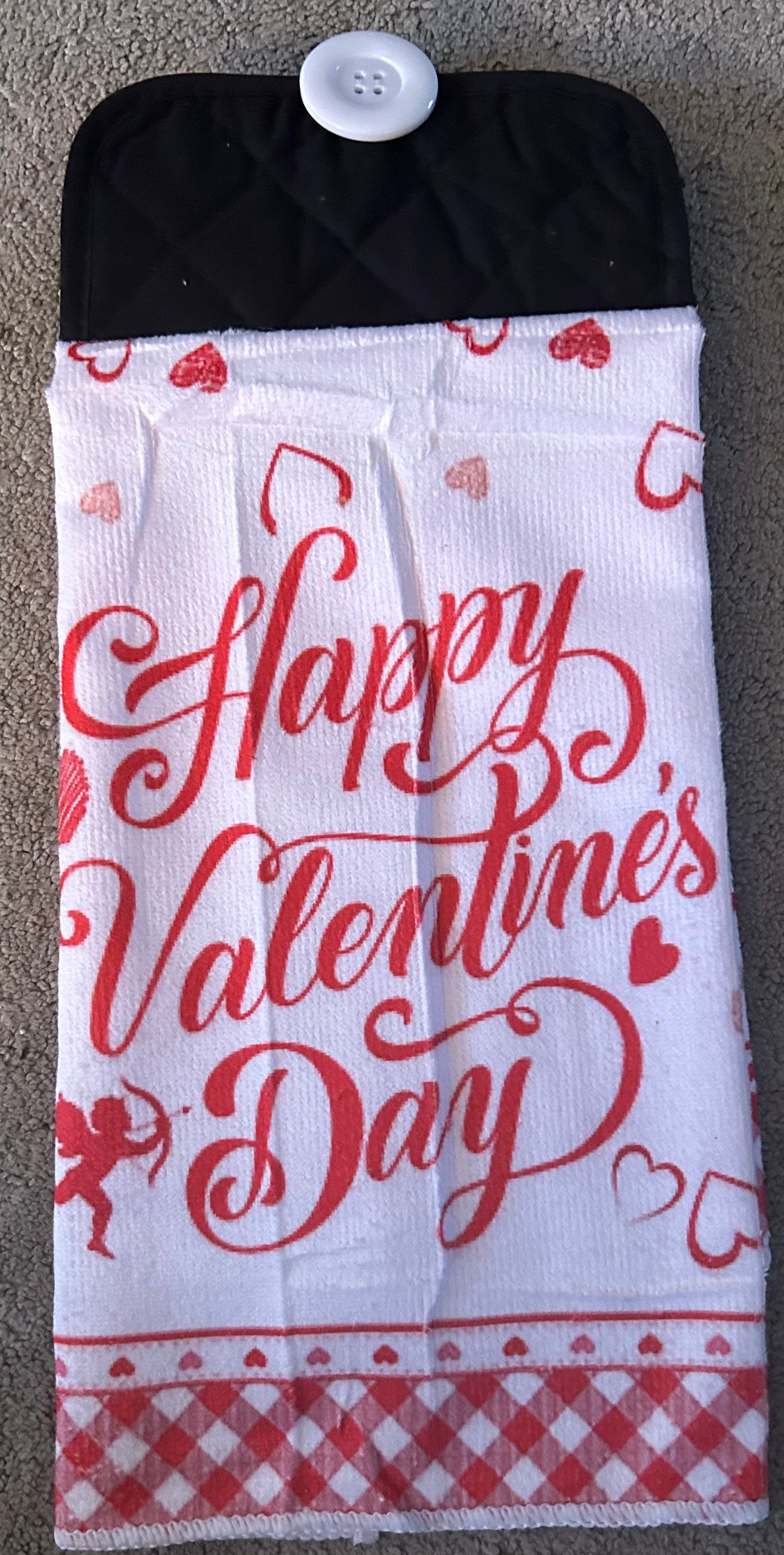 Happy Valentines Day Hand Towel