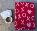 Valentines Towel and Towel Holder Set