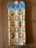 Tulips and Bunnies Hand Towel