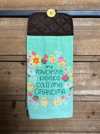 My Favorite Peeps Call me Grandma Hand Towel