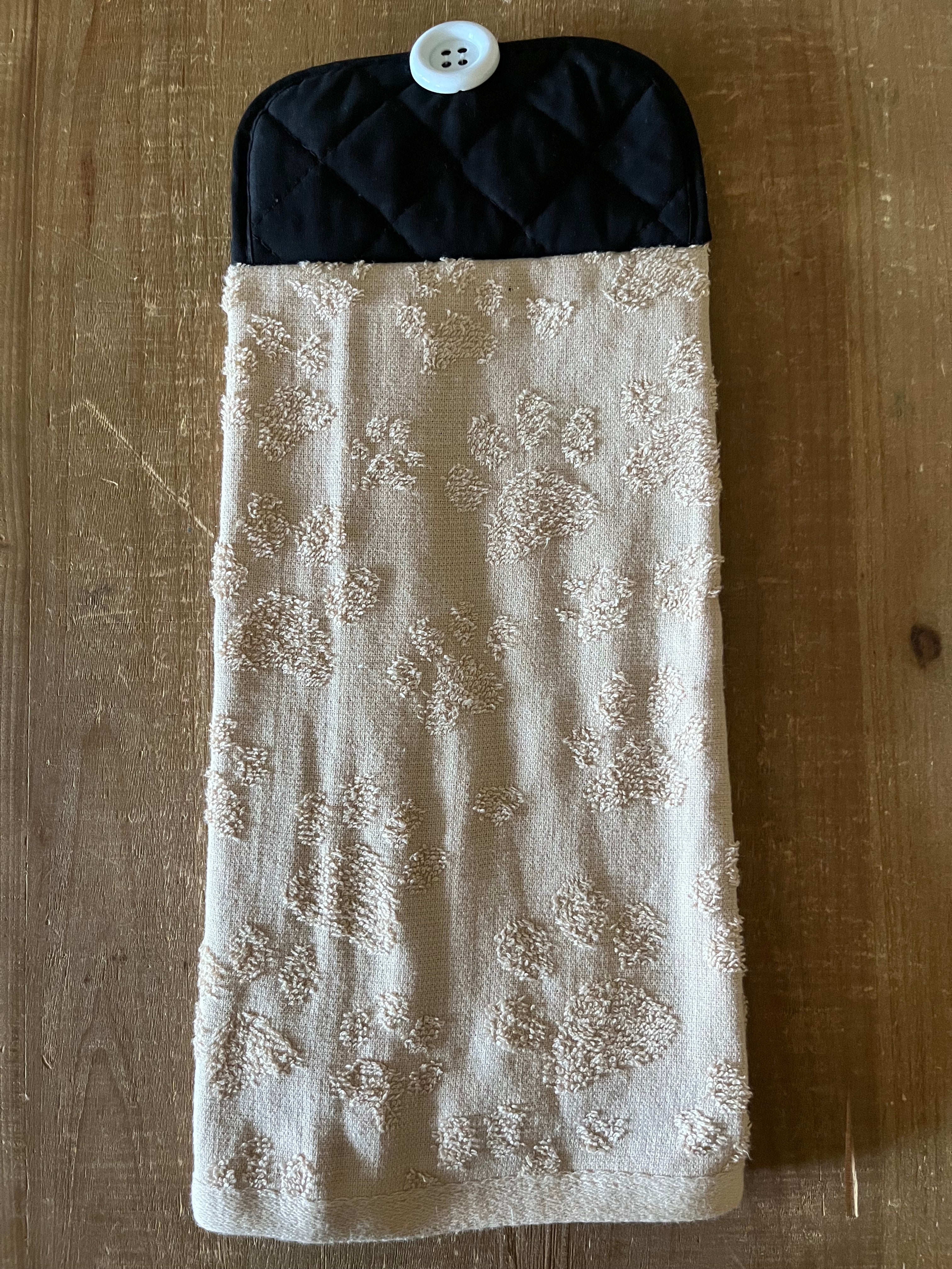 Paw Print Hand Towel