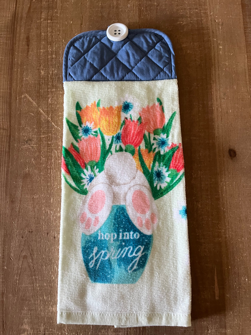 Hop Into Spring Hand Towel