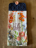Live Simply White Hand Towel