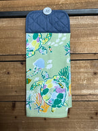 Green Turtle Hand Towel