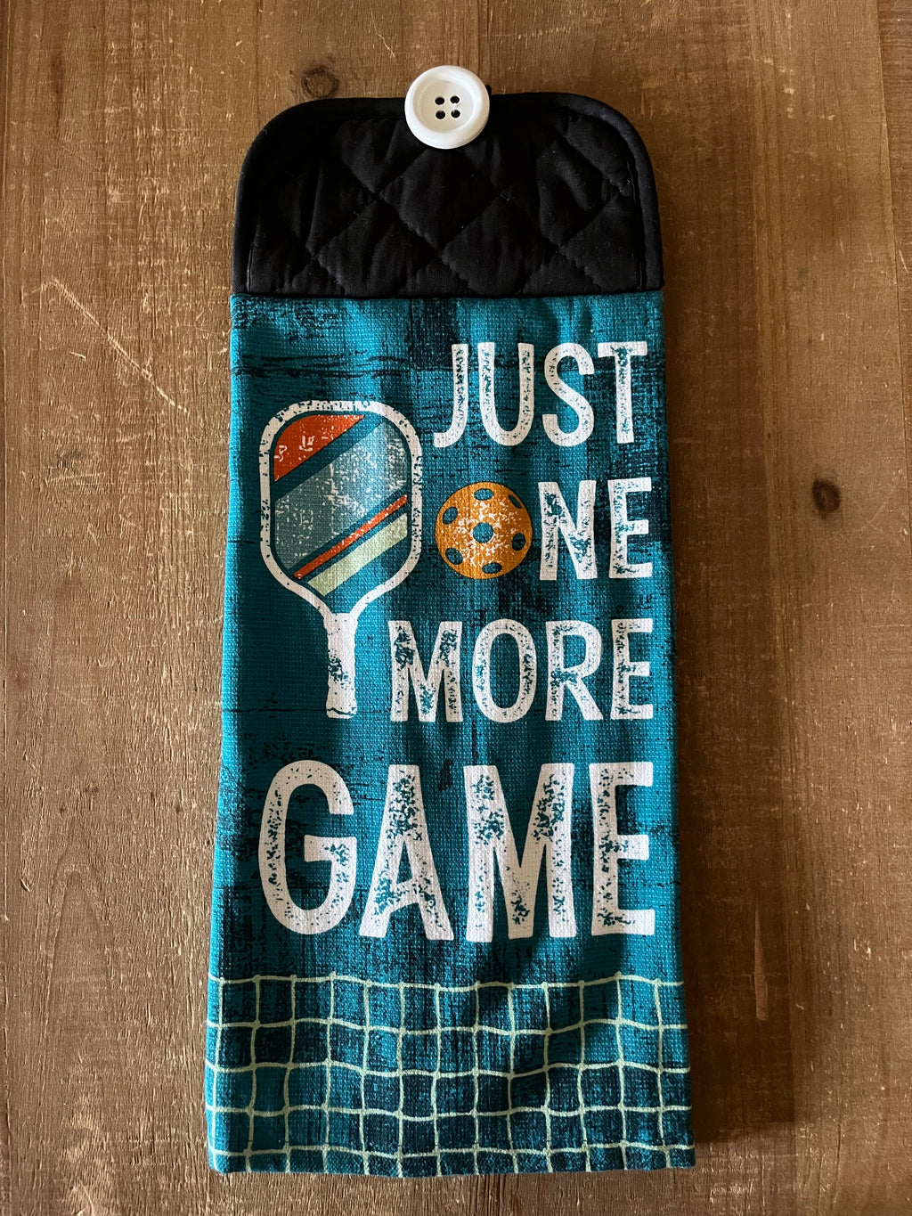 Just one More Game Pickleball Hand Towel