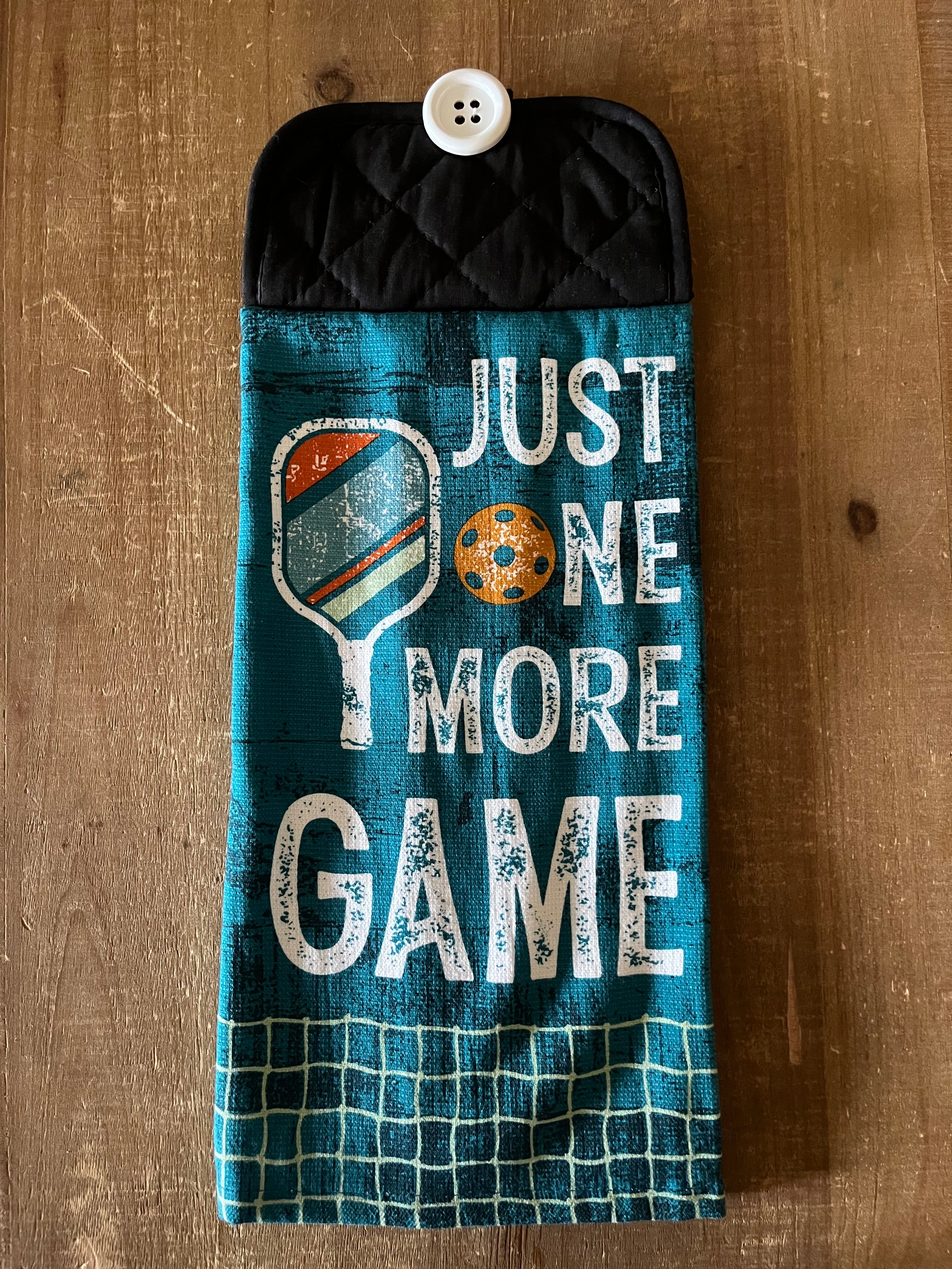 Just one More Game Pickleball Hand Towel