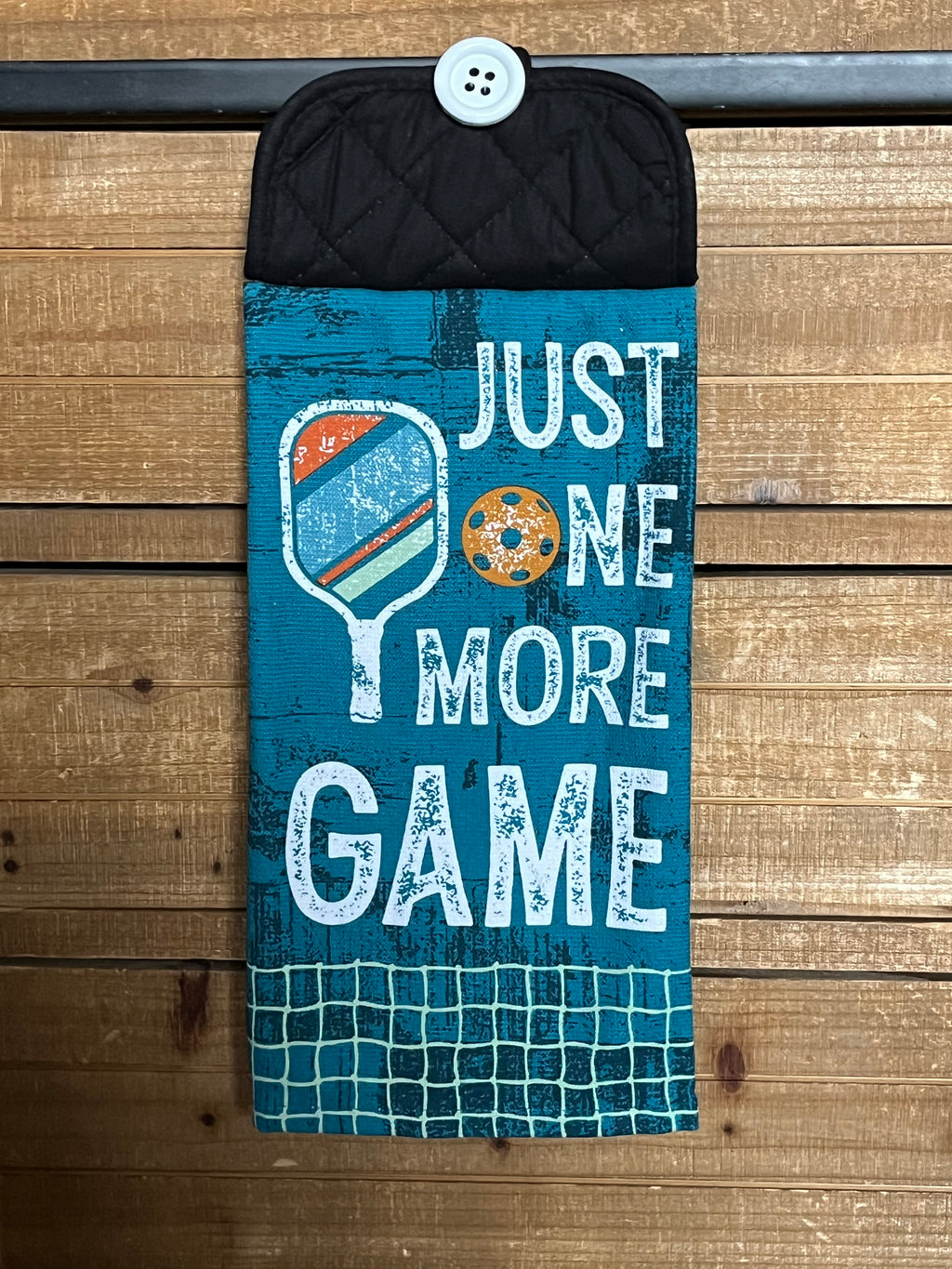 Just one More Game Pickleball Hand Towel