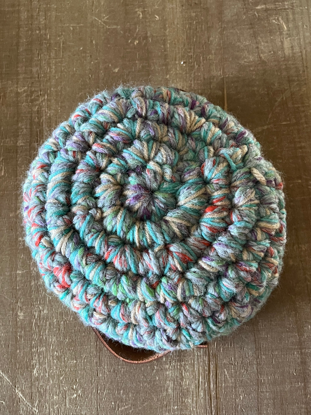 Burano Island: Crocheted Storage Basket